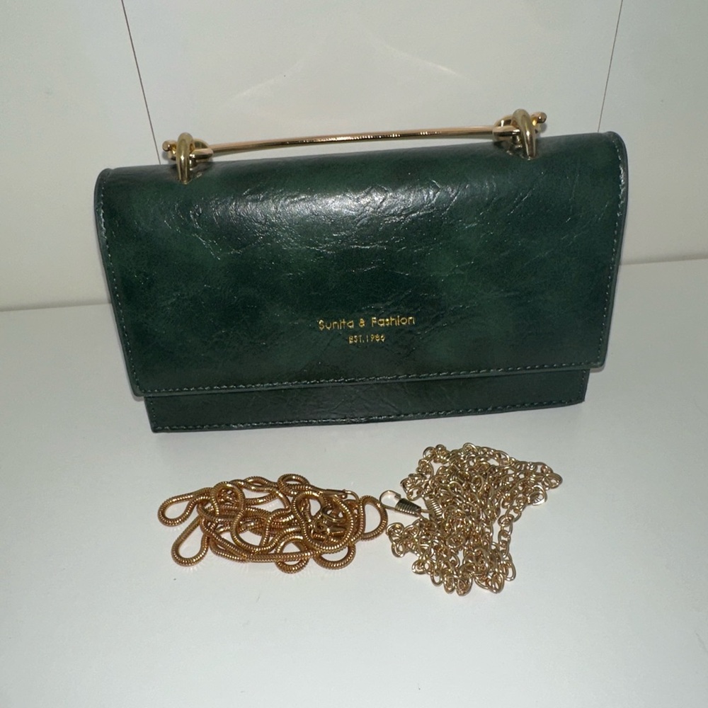Dark Green Crossbody Bag - Picture 7 of 7
